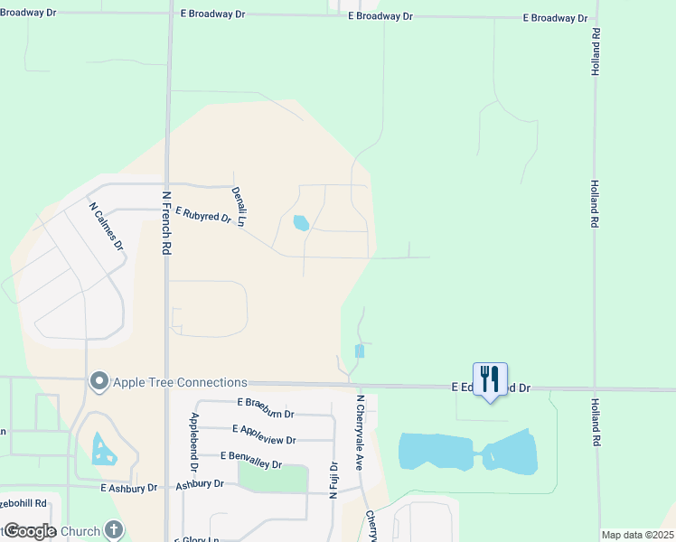 map of restaurants, bars, coffee shops, grocery stores, and more near 3750 East Edgewood Drive in Appleton