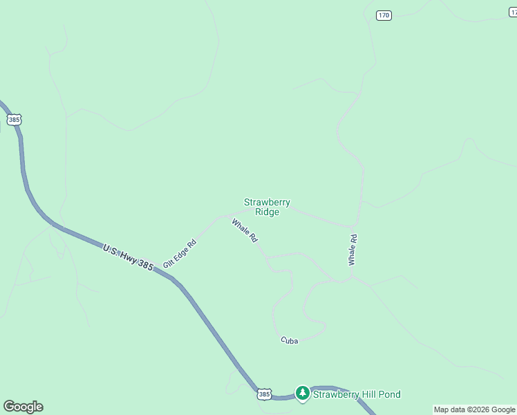 map of restaurants, bars, coffee shops, grocery stores, and more near Whale Road in Deadwood