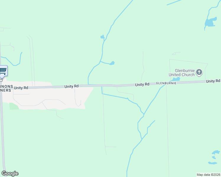 map of restaurants, bars, coffee shops, grocery stores, and more near 1233 Unity Road in Kingston