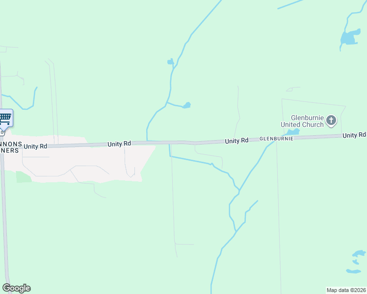 map of restaurants, bars, coffee shops, grocery stores, and more near 1239 Unity Road in Kingston