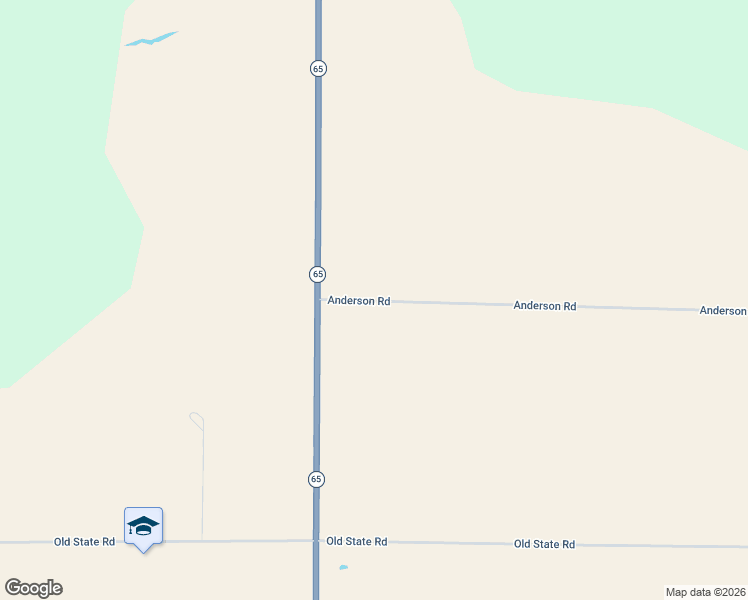 map of restaurants, bars, coffee shops, grocery stores, and more near Anderson Road in Hale