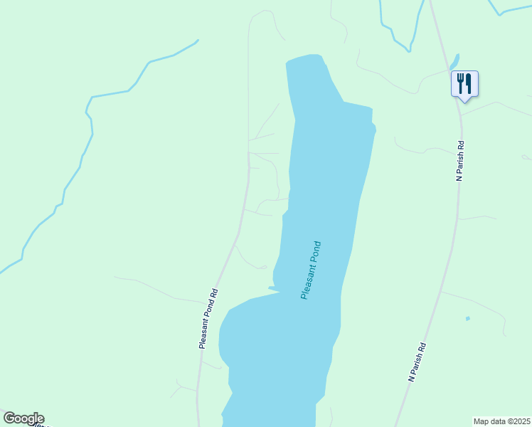 map of restaurants, bars, coffee shops, grocery stores, and more near 23 Snow Road in Turner