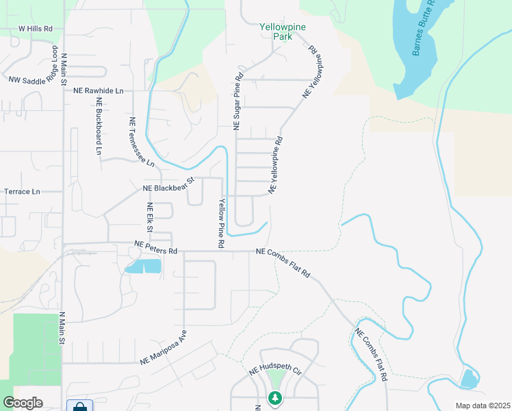map of restaurants, bars, coffee shops, grocery stores, and more near 2220 Northeast Cherry Loop in Prineville