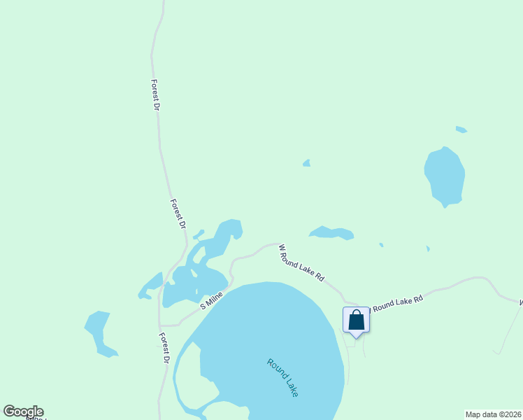 map of restaurants, bars, coffee shops, grocery stores, and more near 11903 West Round Lake Road in Lake City