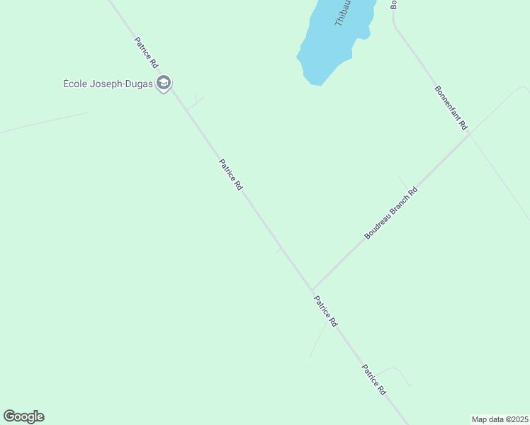 map of restaurants, bars, coffee shops, grocery stores, and more near Patrice Road in Clare