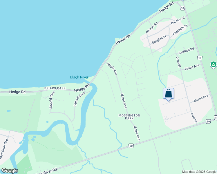map of restaurants, bars, coffee shops, grocery stores, and more near 100 Dunkirk Avenue in Mossington Park