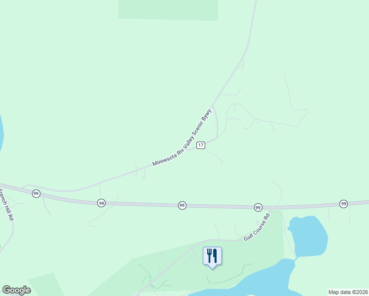 map of restaurants, bars, coffee shops, grocery stores, and more near 43838 Ottawa Road in Saint Peter