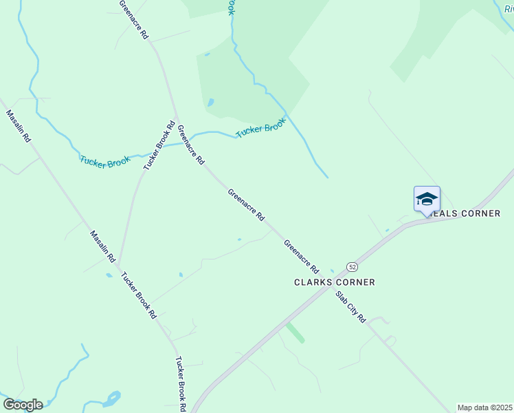 map of restaurants, bars, coffee shops, grocery stores, and more near 62 Greenacre Road in Lincolnville