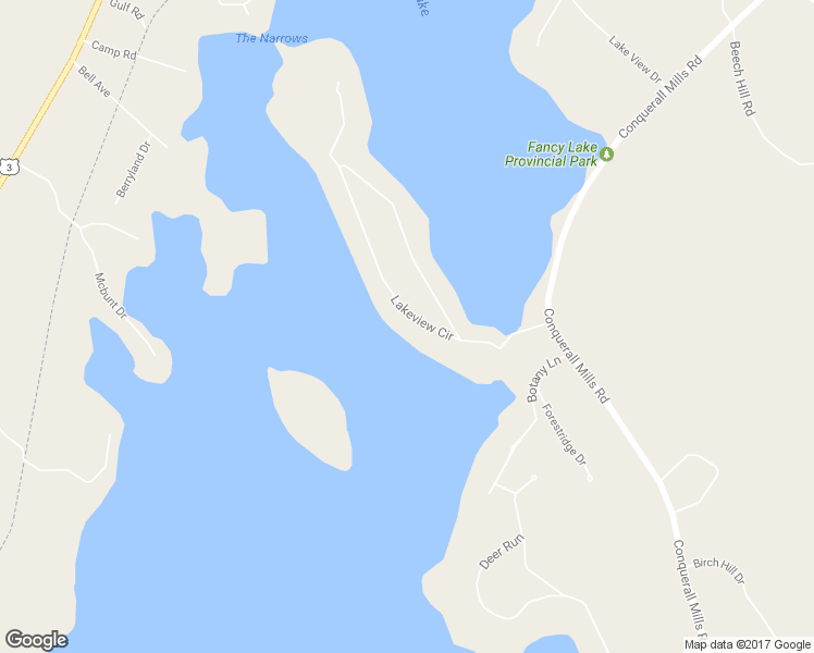 map of restaurants, bars, coffee shops, grocery stores, and more near 89 Lakeview Circle in Conquerall Mills