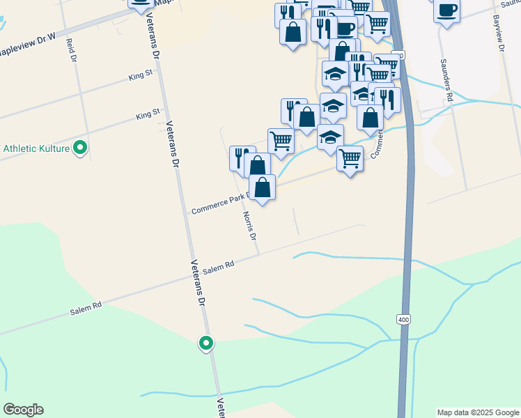 132 Commerce Park Drive, Barrie ON Walk Score