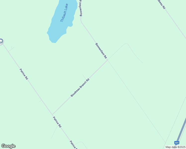 map of restaurants, bars, coffee shops, grocery stores, and more near Boudreau Branch Road in Clare