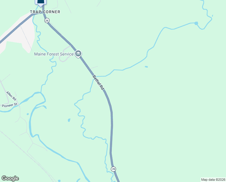 map of restaurants, bars, coffee shops, grocery stores, and more near 118 Bethel Road in West Paris