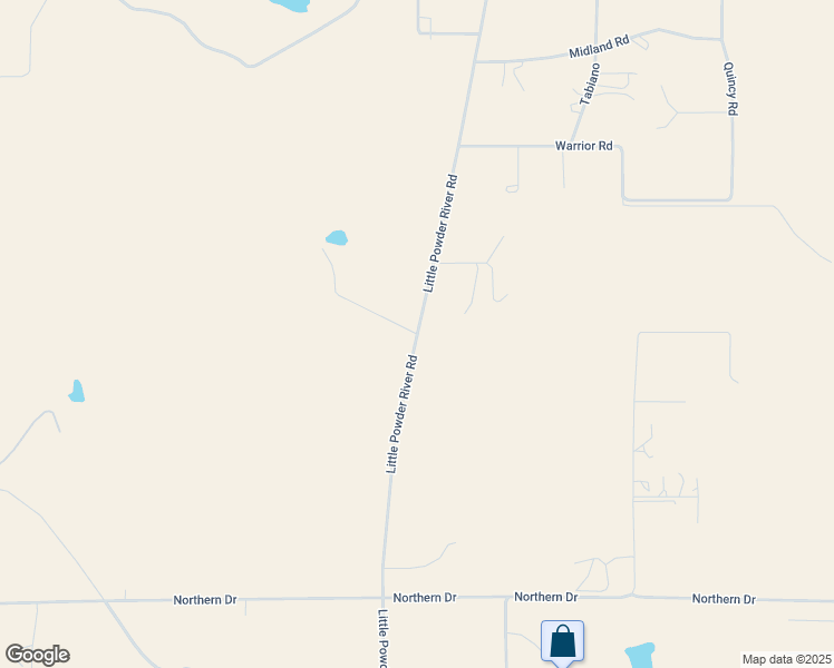 map of restaurants, bars, coffee shops, grocery stores, and more near 2910 Little Powder River Road in Gillette