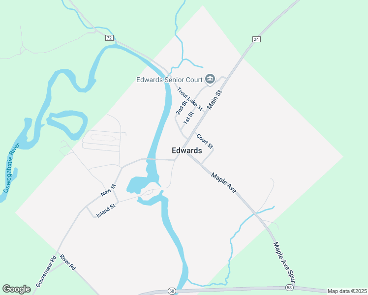 map of restaurants, bars, coffee shops, grocery stores, and more near 161 Main Street in Edwards
