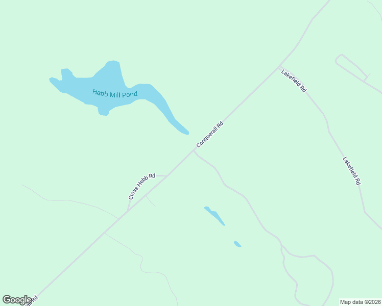 map of restaurants, bars, coffee shops, grocery stores, and more near Conquerall Road in Lunenburg