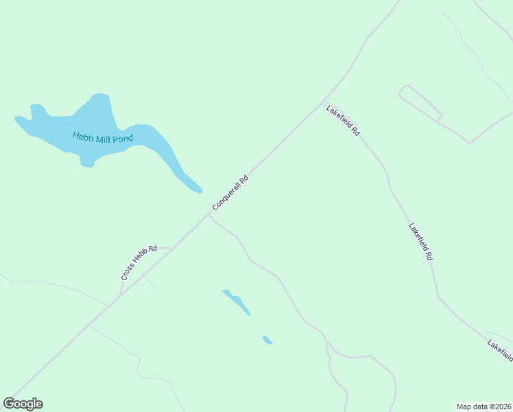 map of restaurants, bars, coffee shops, grocery stores, and more near 1311 Conquerall Road in Conquerall Mills