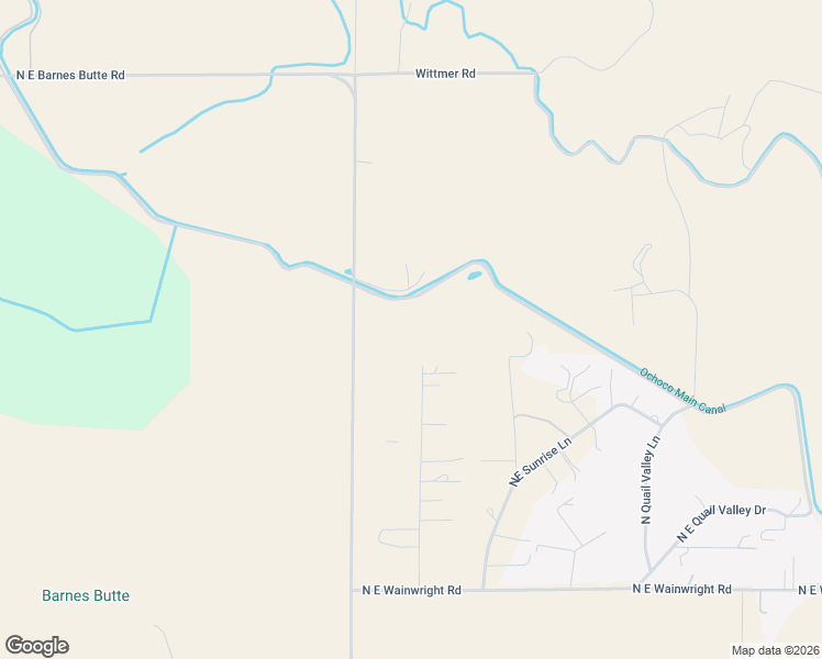 map of restaurants, bars, coffee shops, grocery stores, and more near 2900 Northeast Barnes Road in Prineville