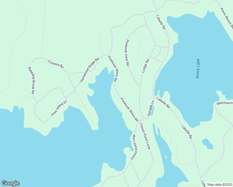 map of restaurants, bars, coffee shops, grocery stores, and more near 155 Ponhook Shore Road in Greenfield