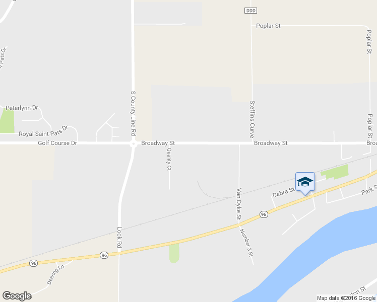 map of restaurants, bars, coffee shops, grocery stores, and more near 1285 Broadway Street in Wrightstown