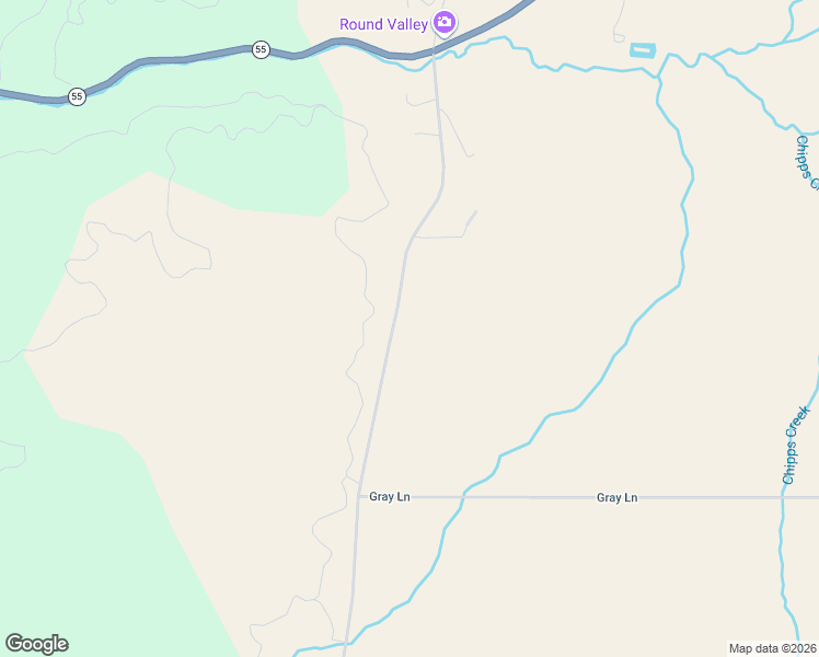 map of restaurants, bars, coffee shops, grocery stores, and more near 10130 Round Valley Road in Cascade