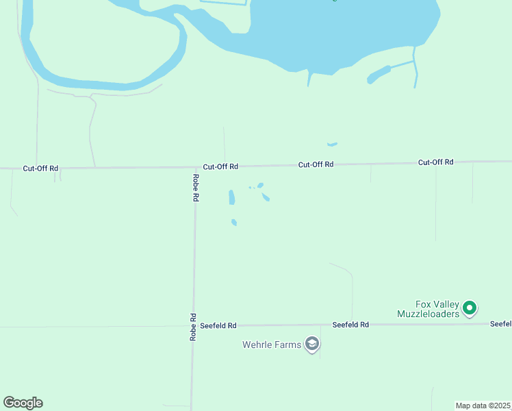 map of restaurants, bars, coffee shops, grocery stores, and more near E8171 Cut-Off Road in New London