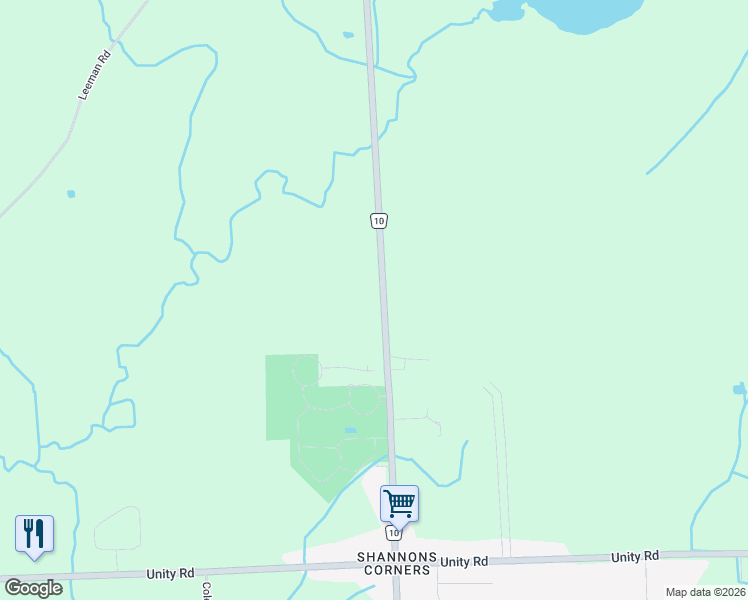 map of restaurants, bars, coffee shops, grocery stores, and more near 2619 Perth Road in Kingston