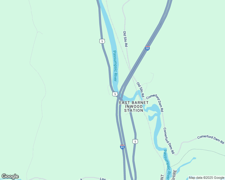 map of restaurants, bars, coffee shops, grocery stores, and more near U.S. 5 in Barnet