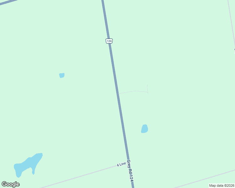 map of restaurants, bars, coffee shops, grocery stores, and more near 793958 Grey Road 124 in Grey Highlands