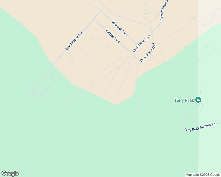 map of restaurants, bars, coffee shops, grocery stores, and more near Lost Camp Trail in Lead