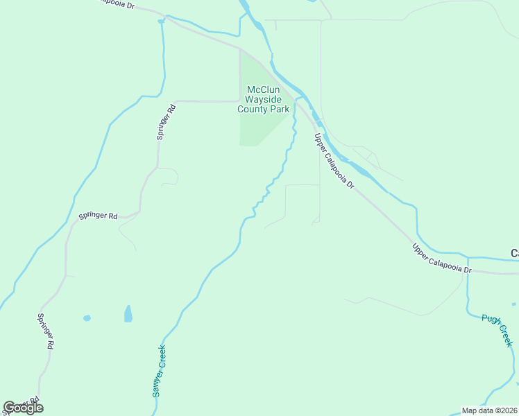 map of restaurants, bars, coffee shops, grocery stores, and more near Upper Calapooia Drive in Sweet Home
