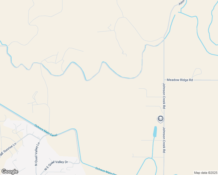 map of restaurants, bars, coffee shops, grocery stores, and more near 3293 Johnson Creek Road in Prineville