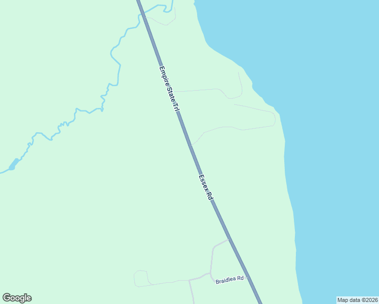 map of restaurants, bars, coffee shops, grocery stores, and more near Lake Shore Rd in Essex