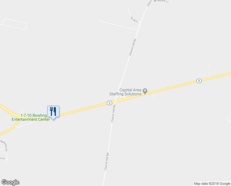 map of restaurants, bars, coffee shops, grocery stores, and more near 196 Church Hill Road in Augusta