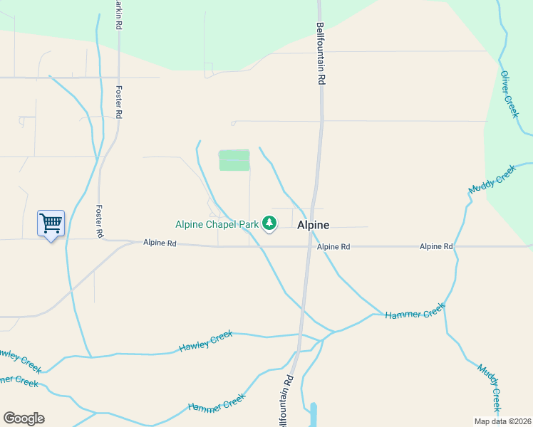 map of restaurants, bars, coffee shops, grocery stores, and more near 25098 Crandall Avenue in Monroe