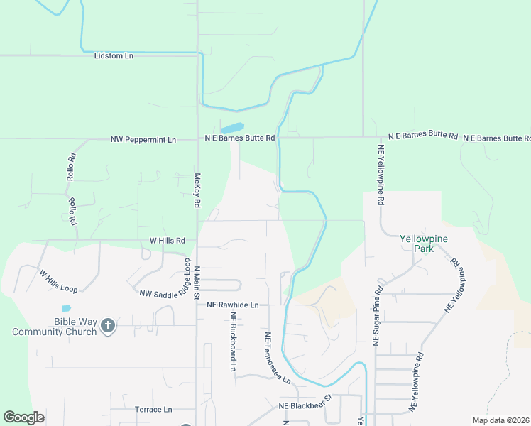 map of restaurants, bars, coffee shops, grocery stores, and more near 449 Northeast Owens Road in Prineville