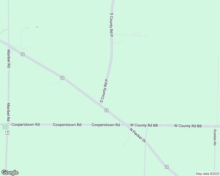 map of restaurants, bars, coffee shops, grocery stores, and more near 6413 CTH P in Denmark
