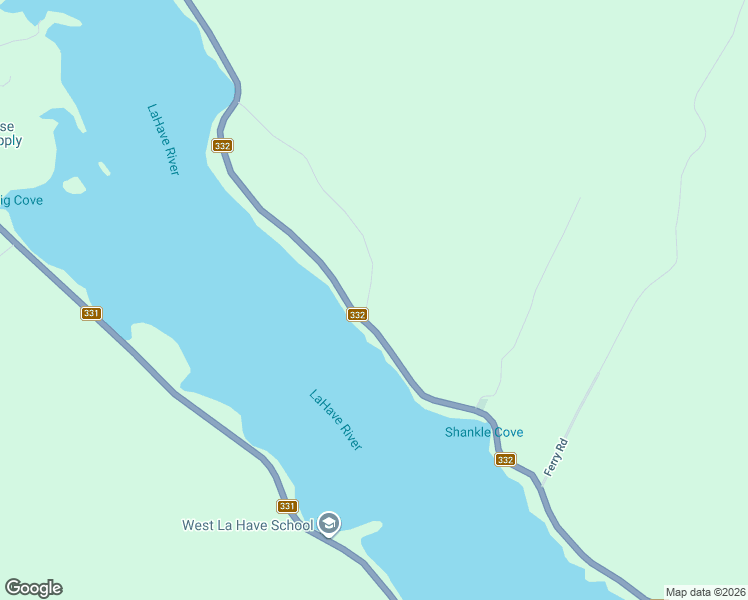 map of restaurants, bars, coffee shops, grocery stores, and more near Wilkie Cove Road in Lunenburg