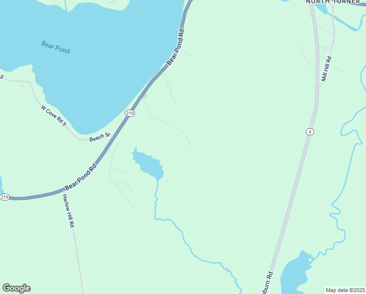 map of restaurants, bars, coffee shops, grocery stores, and more near 55 Forest Trail Drive in Turner