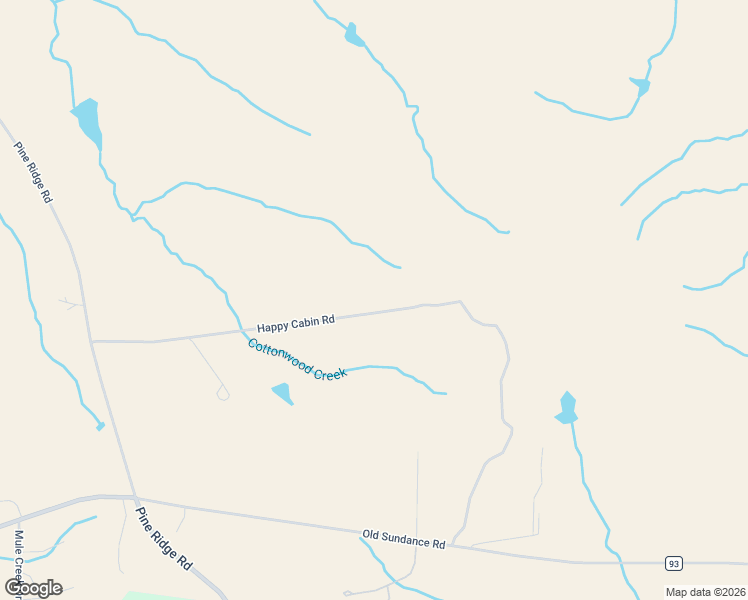 map of restaurants, bars, coffee shops, grocery stores, and more near 63 Happy Cabin Road in Moorcroft