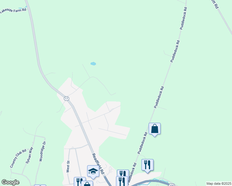 map of restaurants, bars, coffee shops, grocery stores, and more near 98 Myrtle Street in Manchester