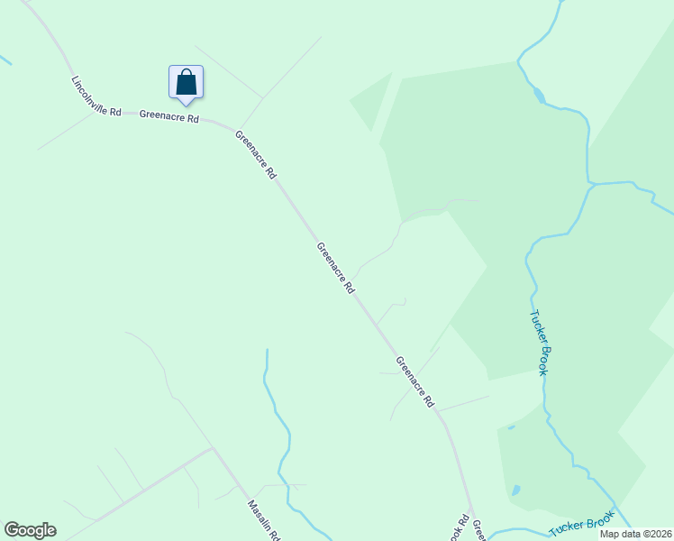 map of restaurants, bars, coffee shops, grocery stores, and more near 395 Greenacre Road in Lincolnville