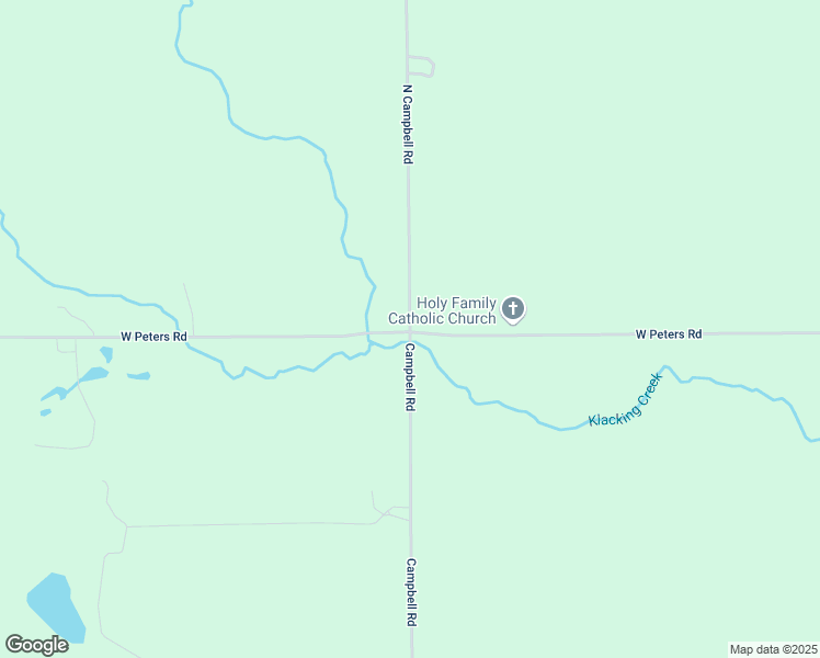 map of restaurants, bars, coffee shops, grocery stores, and more near 20 North Campbell Road in West Branch