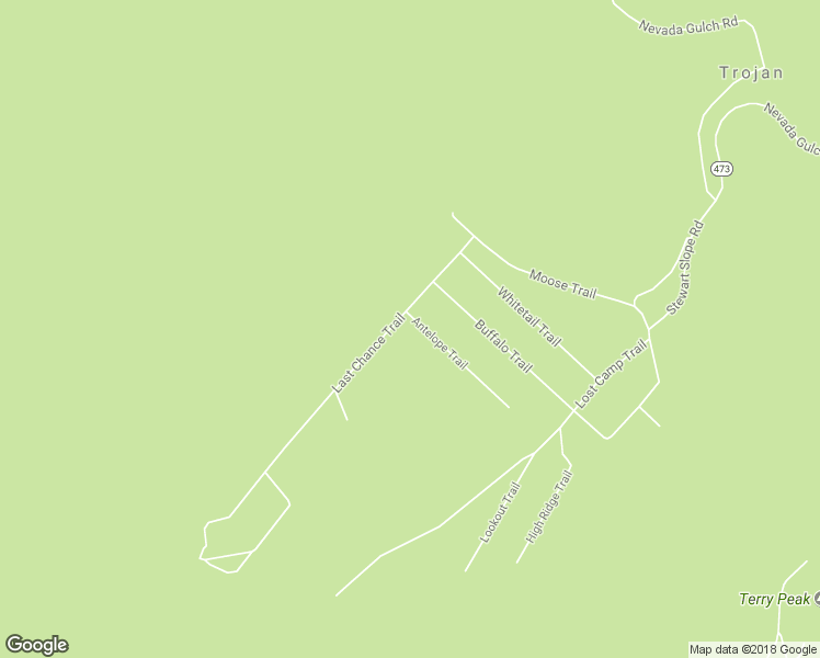 map of restaurants, bars, coffee shops, grocery stores, and more near 11011 Antelope Trail in Lead