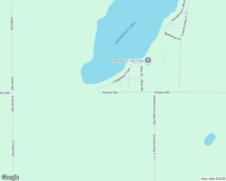 map of restaurants, bars, coffee shops, grocery stores, and more near Chippewa Trail in Lupton