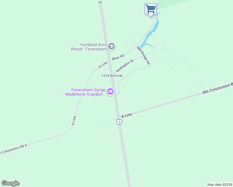 map of restaurants, bars, coffee shops, grocery stores, and more near 110 John Street in Singhampton