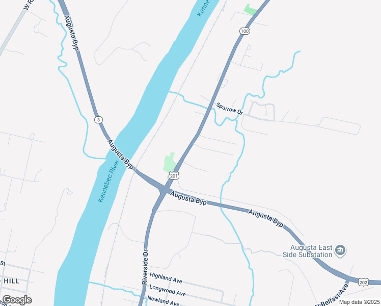 map of restaurants, bars, coffee shops, grocery stores, and more near 291 Riverside Drive in Augusta