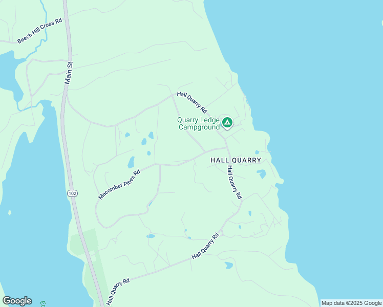 map of restaurants, bars, coffee shops, grocery stores, and more near 24 Easy Street in Mount Desert
