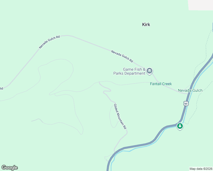 map of restaurants, bars, coffee shops, grocery stores, and more near Fantail Creek Road in Lead