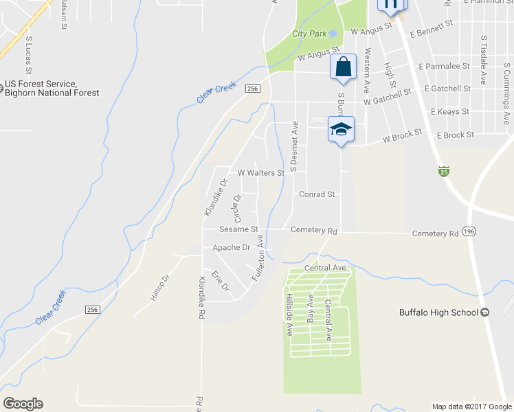 map of restaurants, bars, coffee shops, grocery stores, and more near 713 Fullerton Avenue in Buffalo