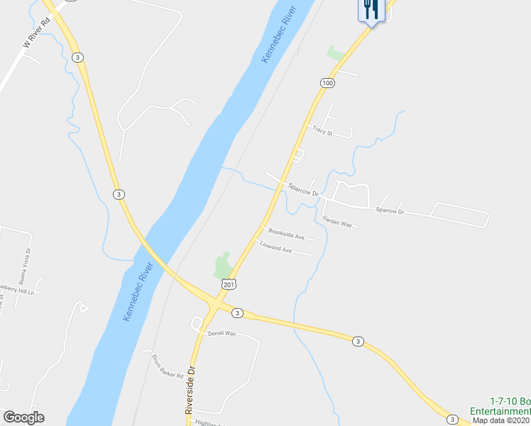 map of restaurants, bars, coffee shops, grocery stores, and more near 320 Riverside Drive in Augusta